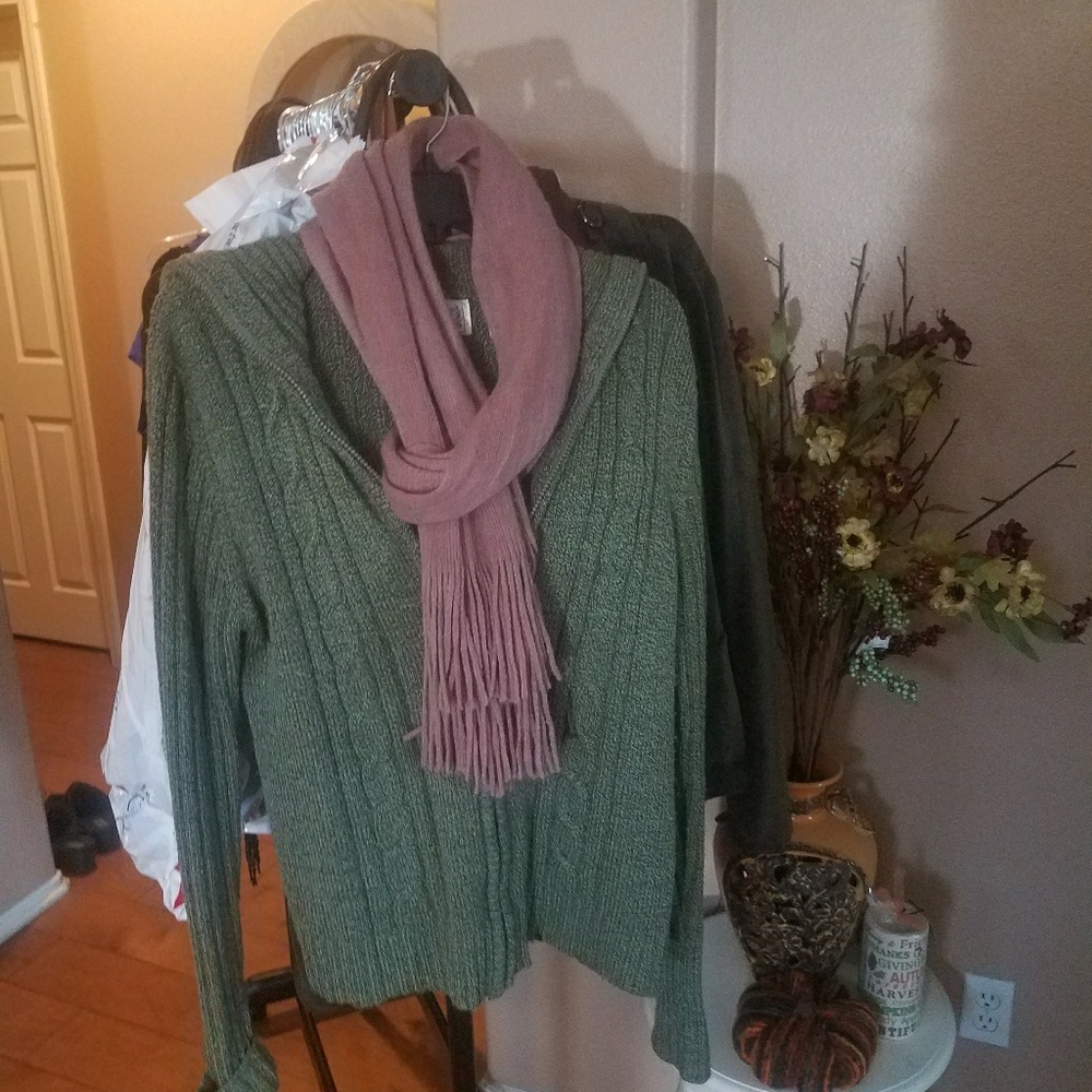 Sarah Bentley Zip Sweater